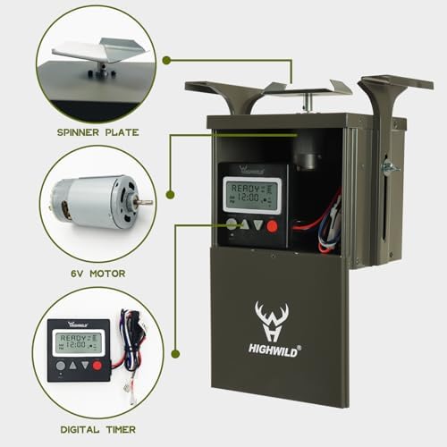 Highwild 6-Volt Deer Feeder Digital Power Control Unit