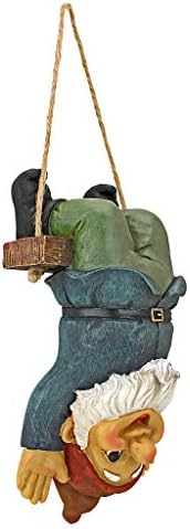 Design Toscano Alfie the Acrobat: Swinging Gnome Statue