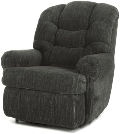 Stallion Big Man (Extra Large) King of Comfort Wallsaver Recliner. Rated for Up to 500 Lbs. Ext. Length. 79". Seat Width. 25" Seat Height 22 ". Free