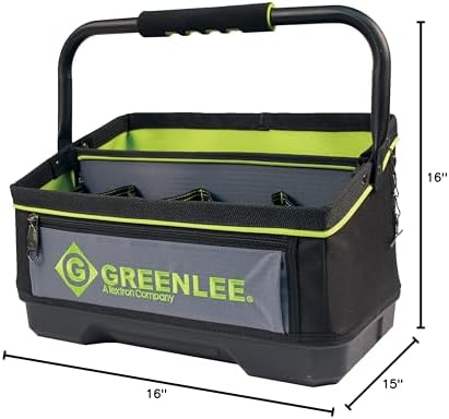 Greenlee 0158-28 Crate Cover Tool Organizer,Black