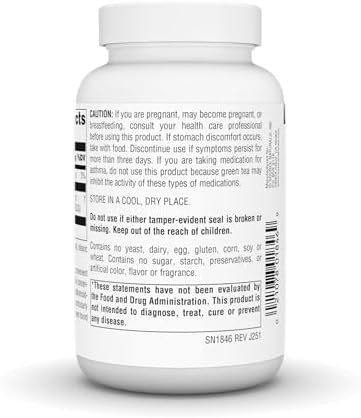 Source Naturals Green Tea Extract - Super Antioxidant* 500mg (YIELDING 175 mg EGCG) - 120 Tablets