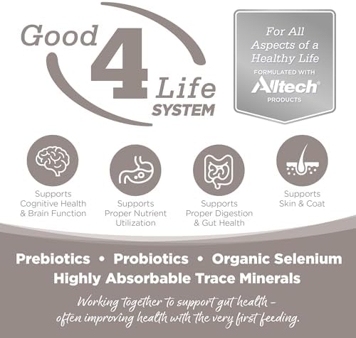 NutriSource Senior Dry Dog Food, Chicken & Rice, 26 lb | Probiotic & Prebiotic Support, Glucosamine & Chondroitin, Grain Inclusive, No Corn Wheat or Soy