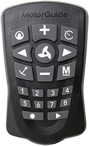 MotorGuide 8M0092071 Xi Series Pinpoint GPS Navigation Remote Replacement — For Xi3 and Xi5 Trolling Motors Includes Lanyard