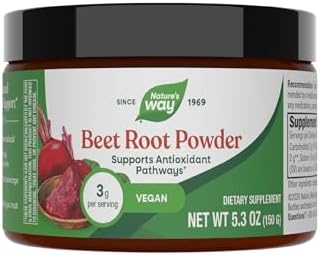Nature's Way Beet Root Powder, Supports Antioxidant Pathways*, 5.3 Oz | Naturally Occurring Phytonutrients, Helps Neutralize Free Radicals*