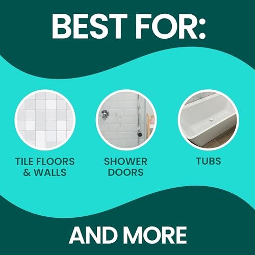 Scotch-Brite Extendable Tub & Tile Scrubber Kit, Includes 1 Handle and 3 Non-Scratch Scrubber Pads