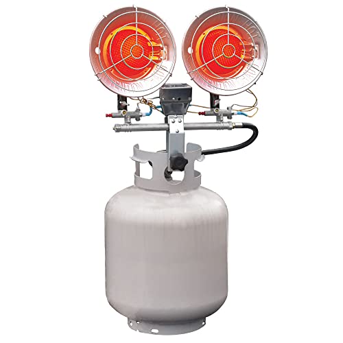 MASTER LP Tank Top Space Heater, Variable Output, 32,000 BTU (MH-32-TTC)