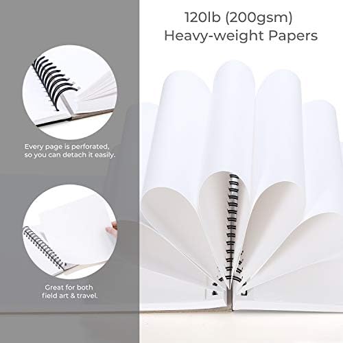Ohuhu 7"x10" Marker Paper Pad Art Sketchbook for Drawing and Sketching