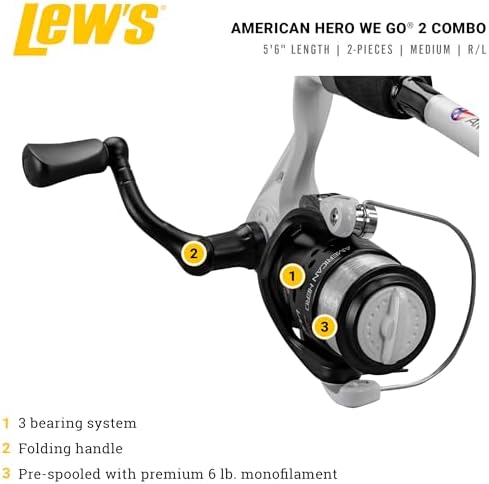 Lew's American Hero WeGo 2 Speed Spin Combo