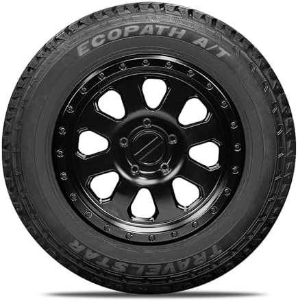 Travelstar Ecopath AT All Terrain 31X10.50R15LT 6 Ply 109R Light Truck Radial Tire + Three-year Road Hazard Warranty Included 31X10.50R15 (Tire Only)