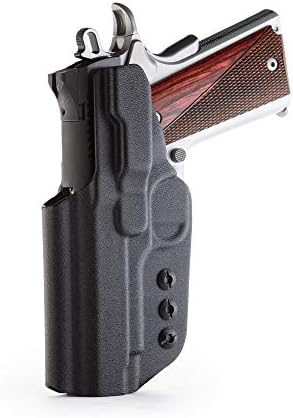 1791 GUNLEATHER 1911 Kydex Holster - Premium Kydex Right Hand IWB Gun Holster for Belts fit 1911 with 4" and 5" Barrels Perfect for Concealed Carry