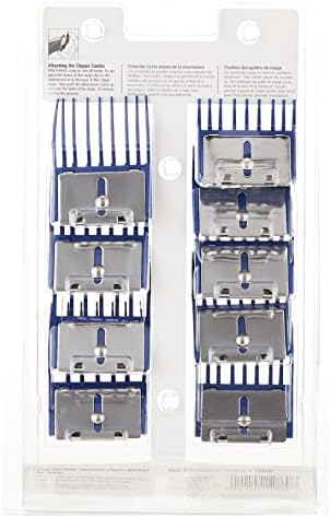 Andis Clipper Combs for Small Pets, Blue, (Pack of 9) (12860)