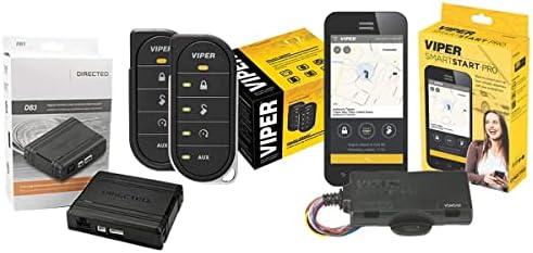 Viper 5806V Car Alarm and Remote Start System Bundled with + (1) DB3 Bypass Module + (1) VSM550 SmartStart GPS Module (Renewed)