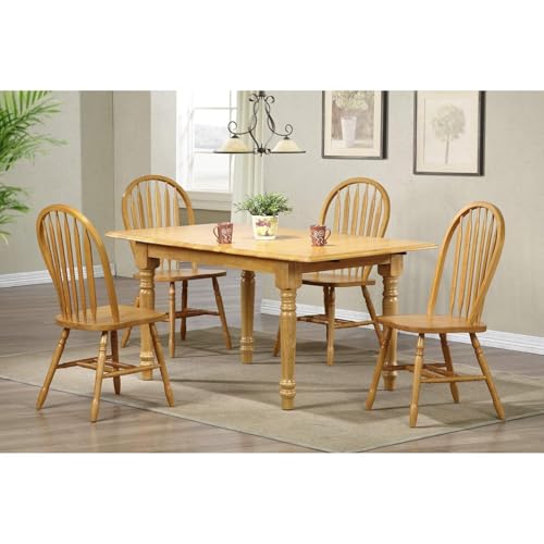 Sunset Trading Oak Selections Dining Chair, Light Finish