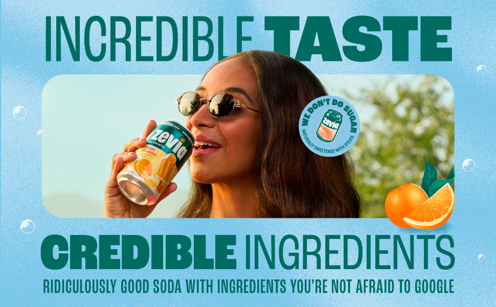 Incredible Taste Credible Ingredients
