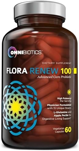 100 Billion Probiotics - 15-Strain Probiotic for Women & Men, DRCaps Delayed Release, Prebiotics, L-Glutamine, Apple Pectin, Gut Lining Support