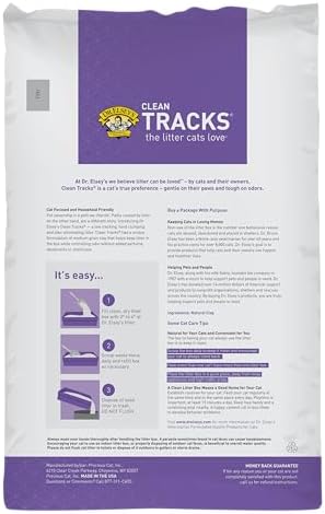 Dr. Elsey's® Clean Tracks Clumping Clay Cat Litter 40 lb. Bag