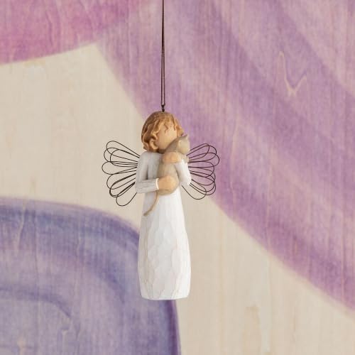 Willow Tree with affection Ornament, I Love Our Friendship!, A Gift to Celebrate Pet Adoption, for Animal Lovers and Cat Owners