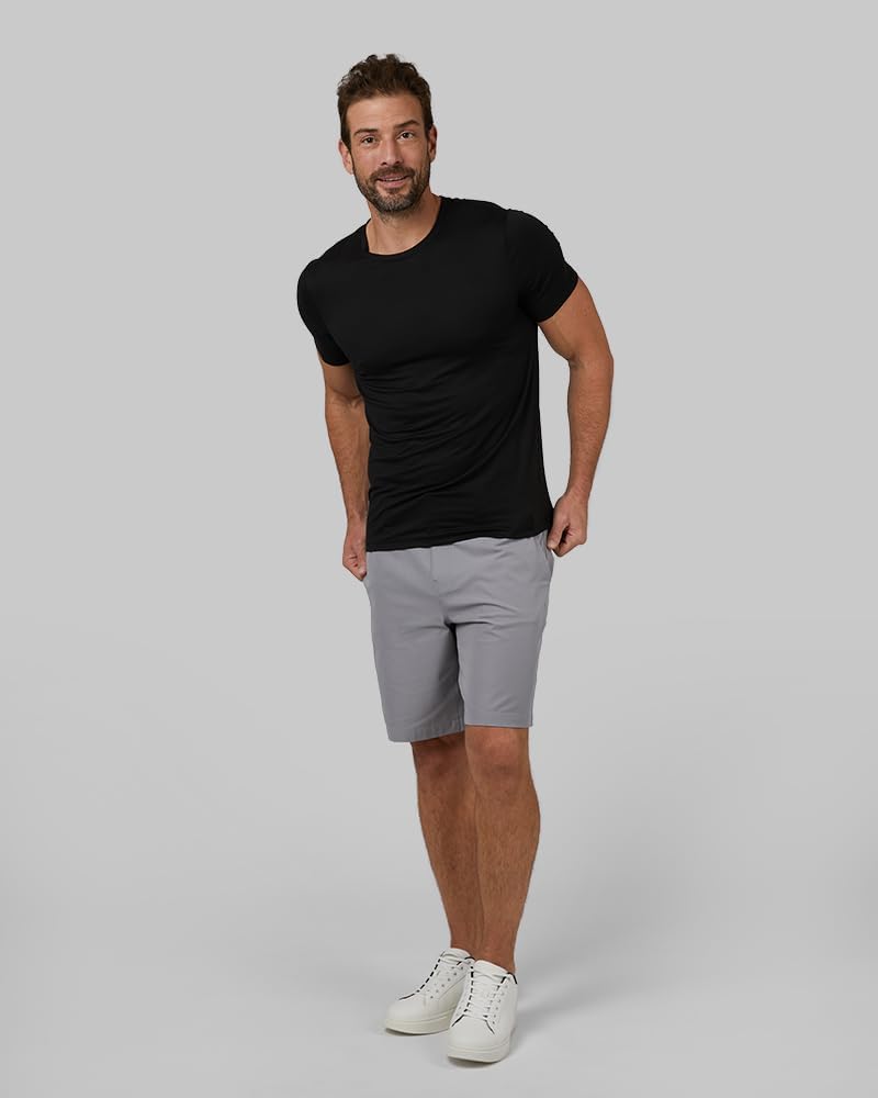 32 Degrees Men's Cool Classic Crewneck T-Shirt, Anti-Odor, Quick Drying, 4-Way Stretch