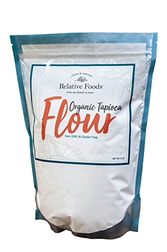 Relative Foods Organic Tapioca Flour, Gluten-Free, 3 lb