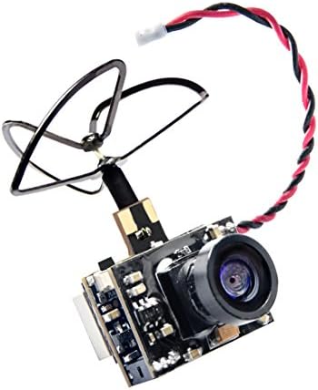 WT02 600TVL Ultra Micro AIO Camera and 200mW 5.8GHz Video Transmitter with Clover Antenna for FPV Indoor Racing
