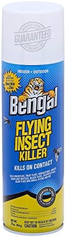 Bengal Flying Insect Killer, Indoor and Outdoor Fly and Mosquito Killer Spray, 16 Oz. Aerosol Can