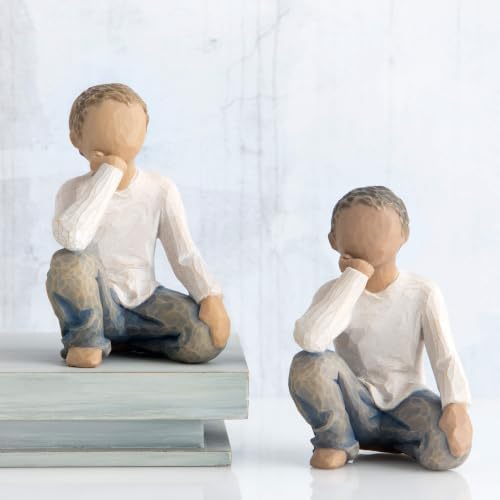 Willow Tree Inquisitive Child, Sculpted Hand-Painted Figure