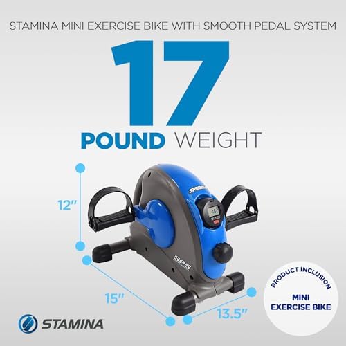 Stamina Exercise Bike with Smooth Pedal System