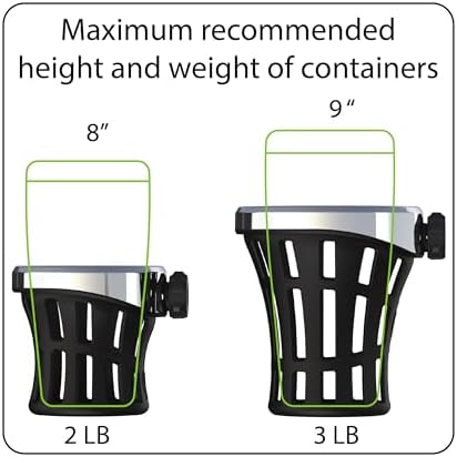 CIRO 50003 Drink Holder (Chrome for Harley-Davidson Models)