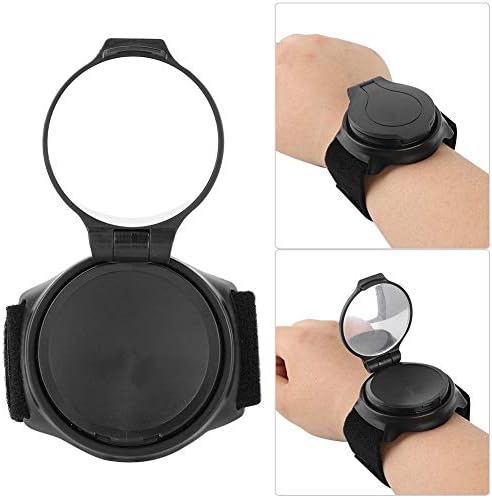 Bicycle Wrist Rearview Mirror,Special Rotary Bicycle Review Rear Back View Rearview Mirror Arm Wrist Strap Bike Accessory