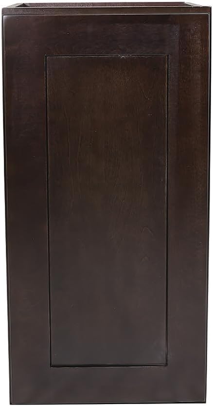 Design House Brookings Kitchen Wall Cabinet, 12", White | Adjustable Shelves, Adjustable Hinges, Wall Mount, Contemporary/Modern, Wood, Kitchen, 561530