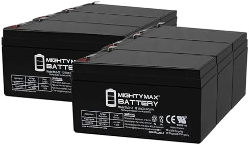 ML3-12 - 12 Volt 3 AH, F1 Terminal, Rechargeable SLA AGM Battery