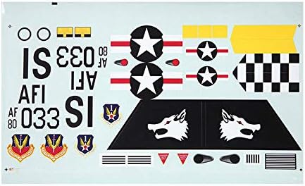 FMS F15 V2 Decal Sheet- FMMPAC110 Replacement Airplane Parts