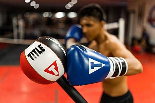 TITLE Boxing Deluxe King Cobra Reflex Bag - Freestanding, Portable Punching Bag for Boxing Improvement