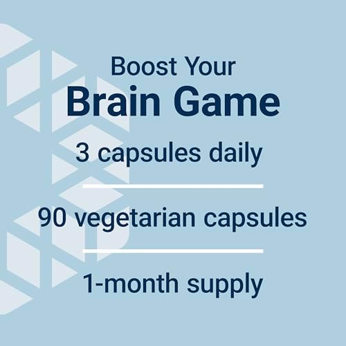 Neuro-Mag Magnesium L-Threonate, Memory Health, Quick Thinking, Cognitive Health Support, Vegetarian, 90 Vegetarian Capsules