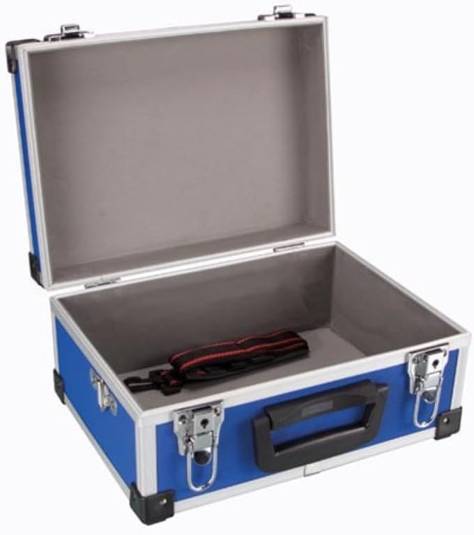 Vellman Aluminium Tool CASE 320 x 230 x 155 mm - Blue