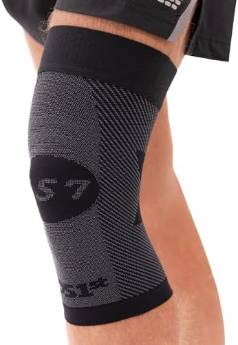 KS7 Performance Knee Brace with Compression Zone Technology–Stabilizing Knee Sleeve for Pain Relief, Patella Support, Running, Arthritis, Men & Women