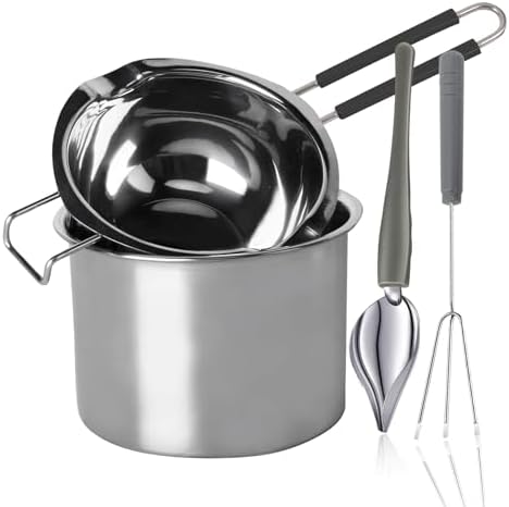 Stainless Steel Double Boiler Melting Pot, Double Boilers for Stove Top