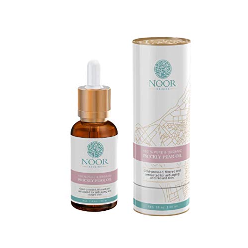 Prickly Pear Seed Oil 1 oz 100% Pure Cold Pressed Extra Penetrating Oil for Hair, Skin and Nails - Treats Fine Lines, Wrinkles, Acne