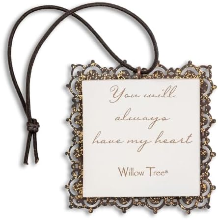 Willow Tree Holy Family, Sculpted Hand-Painted Hanging Ornament | Sentimental Keepsake Gift for Loved Ones, Cast from a Susan Lordi Original Carving, Cast Resin, Ready to Hang