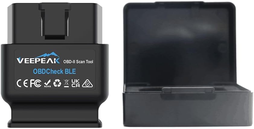 Veepeak OBDCheck BLE Bluetooth OBD II Scanner for iOS & Android, Car Wireless Check Engine Light Code Reader Diagnostic Tool