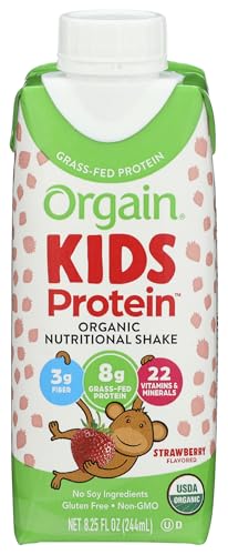 ORGAIN Organic Creamy Chocolate Fudge Drink, 11 FZ