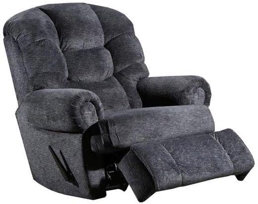 Stallion Big Man (Extra Large) King of Comfort Wallsaver Recliner. Rated for Up to 500 Lbs. Ext. Length. 79". Seat Width. 25" Seat Height 22 ". Free