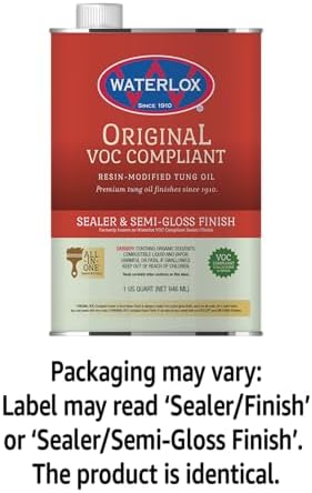 Waterlox Original Sealer Finish, 350 VOC, 1 Quart