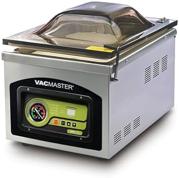 VacMaster VP210 Chamber Vacuum Sealer – Maintenance-Free Commercial Vacuum Sealer Machine for Food, 10.25” Seal Bar for 10” x 13” Bags