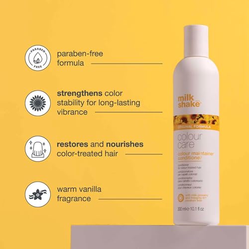 milk_shake Color Maintainer Conditioner | Paraben-free Conditioner for Color-Treated Hair | With Milk Proteins and Sunflower Seed Extract to Hydrate, Protect, and Support Shine