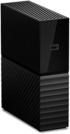 Western Digital 6TB My Book Desktop External Hard Drive, USB 3.0, External HDD with Password Protection and Auto Backup Software - WDBBGB0060HBK-NESN
