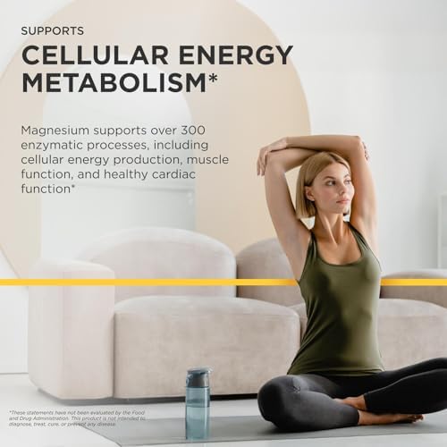 Integrative Therapeutics Tri-Magnesium - Supports Cellular Energy & Energy Metabolism* - Magnesium Supplement for Heart & Nerve Health Support* - Third-Party Tested - 90 Capsules (90 Servings)