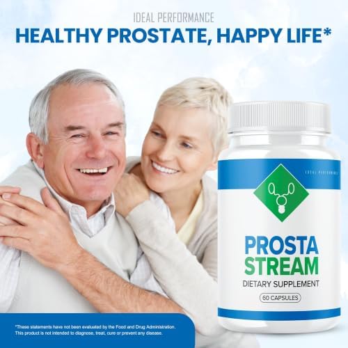 Ideal Performance (2 Pack) Prosta Stream Prostate Supplement Prostastream Pills (120 Capsules)