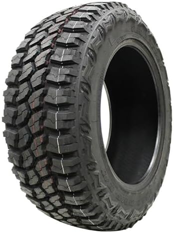 Thunderer TRAC GRIP M/T All-Season Radial Tire - 275/65R18 127Q | Light Truck Mud Terrain All Season Traction 123/120Q Rated E (10 Ply) Radial