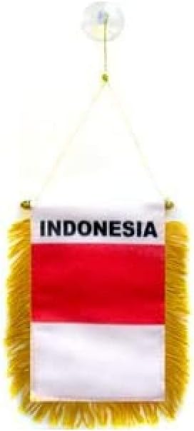 AZ FLAG Nicaragua Pennant 4x6 in 100D Polyester Suction Cup | Outdoor use Nicaraguan 15x10 cm triangular pennant stitched edges and reinforced finish